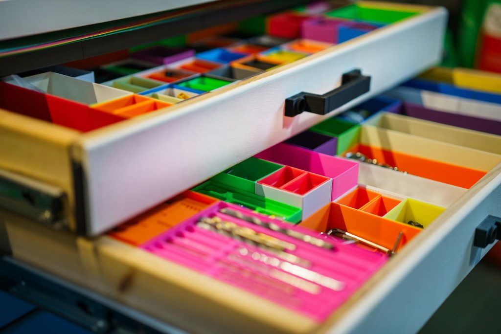 Small organized drawer