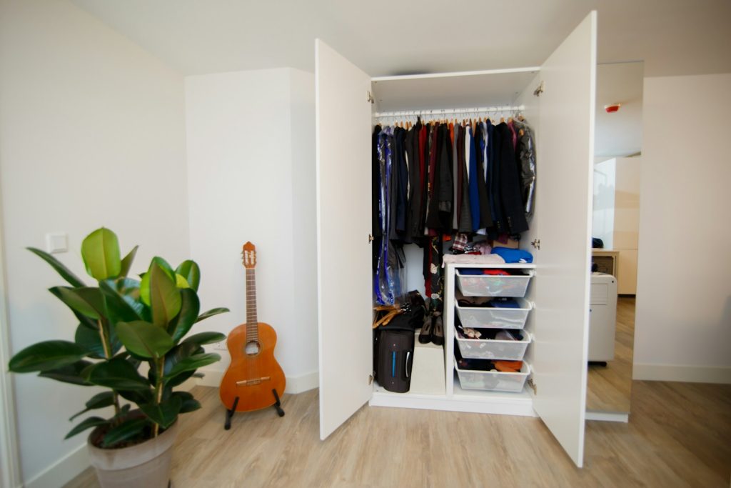 Organized closet